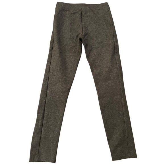 Gap women's gray pull-on pants size Small zipper details - Picture 2 of 8